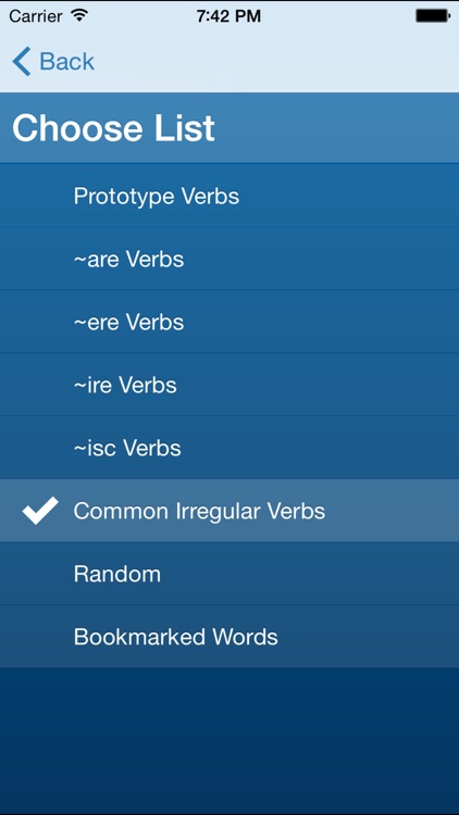 Italian Verbs Trainer screenshot-3