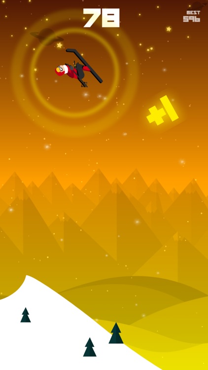 Backflip mountain music game screenshot-4