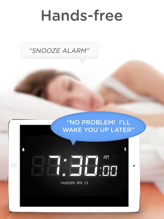 SpeakToSnooze Alarm Clock Pro Screenshots