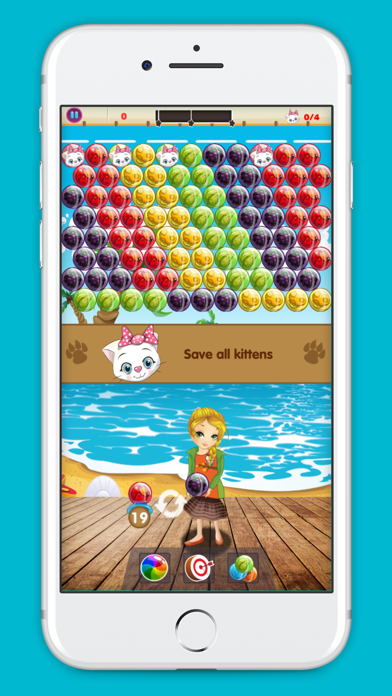Bubble Kitty Rescue screenshot 3