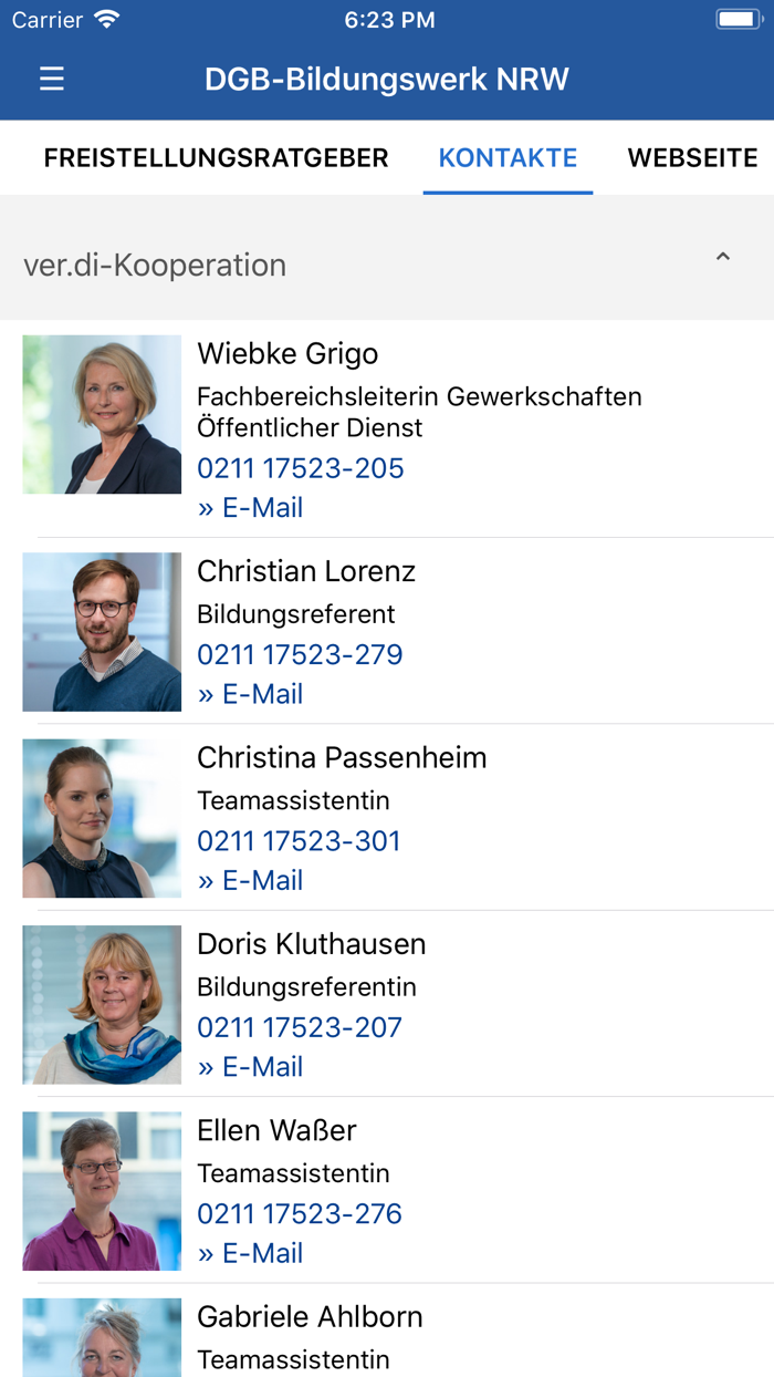 DGB Bildungswerk NRW Seminare