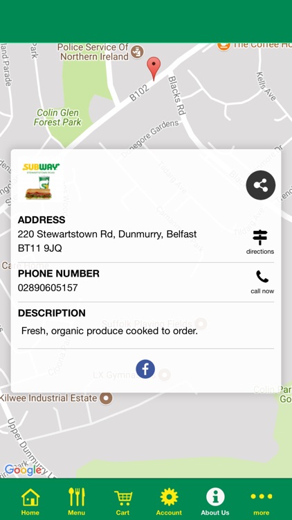 Subway Stewartstown Rd screenshot-3