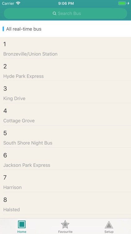 Chicago Bus Tracker