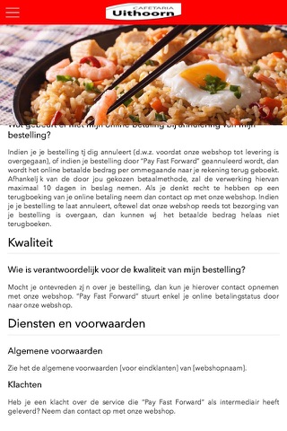 Cafetaria Uithoorn screenshot 3