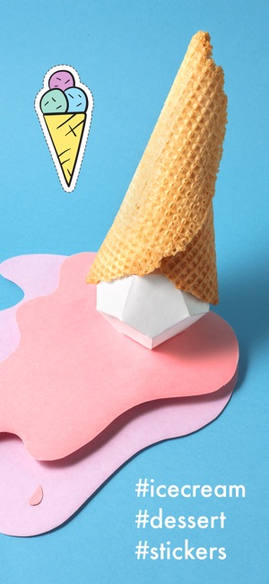 Ice Cream Stickers Pro(圖1)-速報App