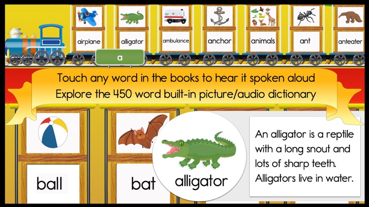 Reading Train Alphabet Free screenshot-3