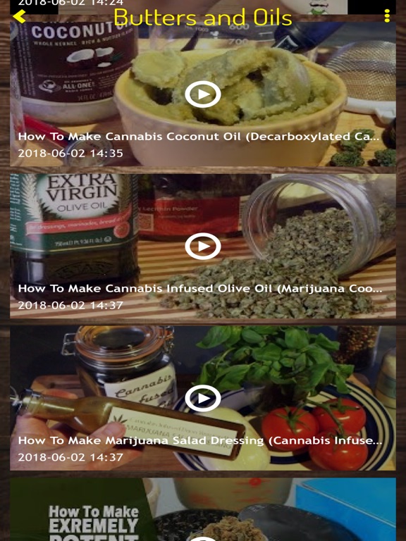 Mega Weed Cookbook Screenshots