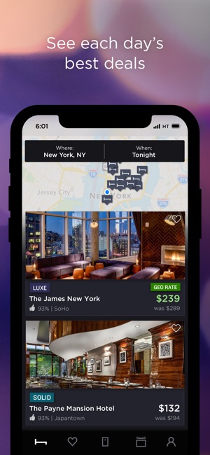 Hoteltonight Hotel Deals On The Screenshots