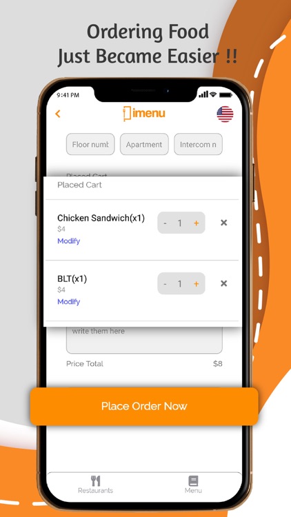 iMenu: Order food app screenshot-6