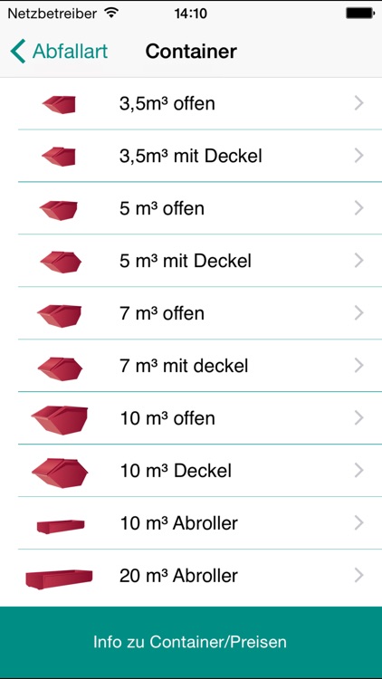 Bühler Container App