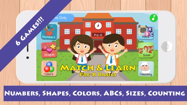 Match & Learn for Preschoolers