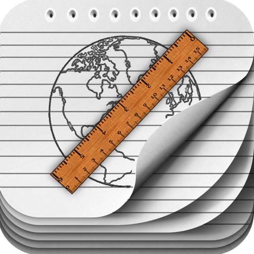 Mapulator - Map Measure Icon