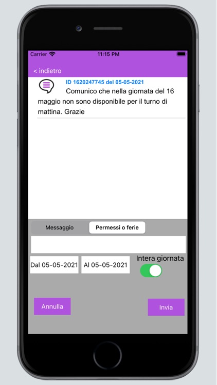 Clock In Out Dipendenti screenshot-3