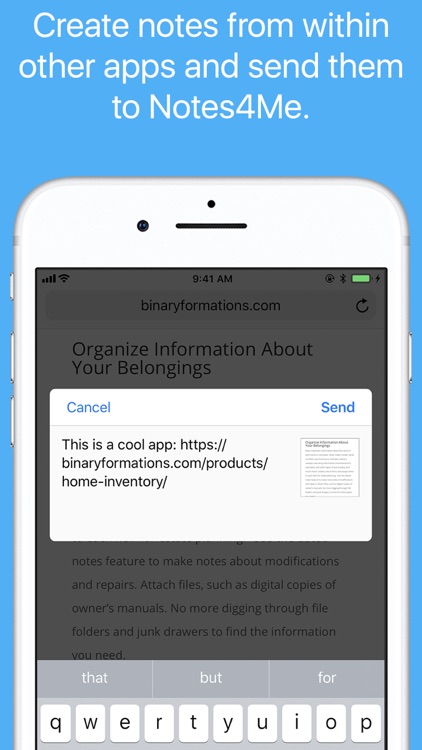 Notes4Me screenshot-3