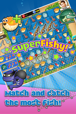 Fishing Duels® Match 3 Mystery screenshot 2