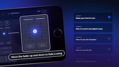 How to cancel & delete edjing Mix - dj app from iphone & ipad 3
