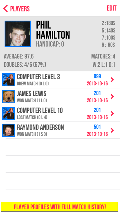 Russ Bray Darts Scorer screenshot1