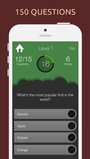 Food Quiz Trivia Game