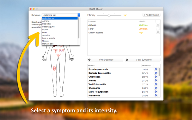 ‎Health Check - Symptom Checker Screenshot