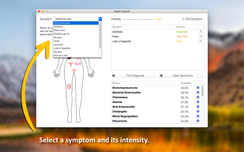 Health Check - Symptom Checker screenshot 2