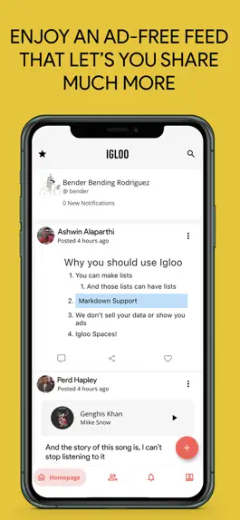 Game screenshot Igloo - Private Social Media apk