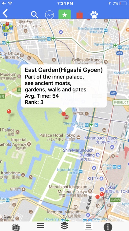 Tokyo Scale Offline Subway Map