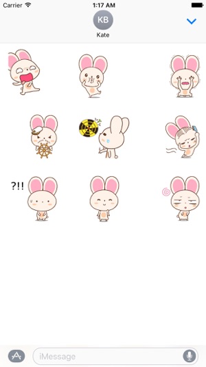 Animated Humor Rabbit Sticker(圖2)-速報App