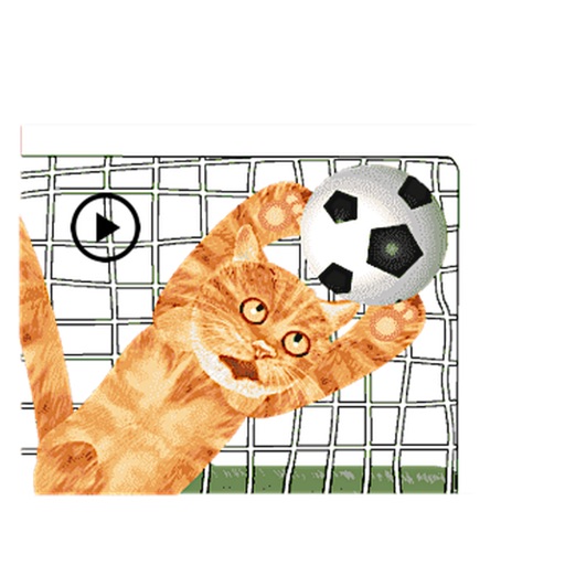 Scoccer Team Of Cats Sticker icon
