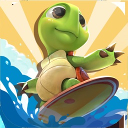 Surfing Turtle