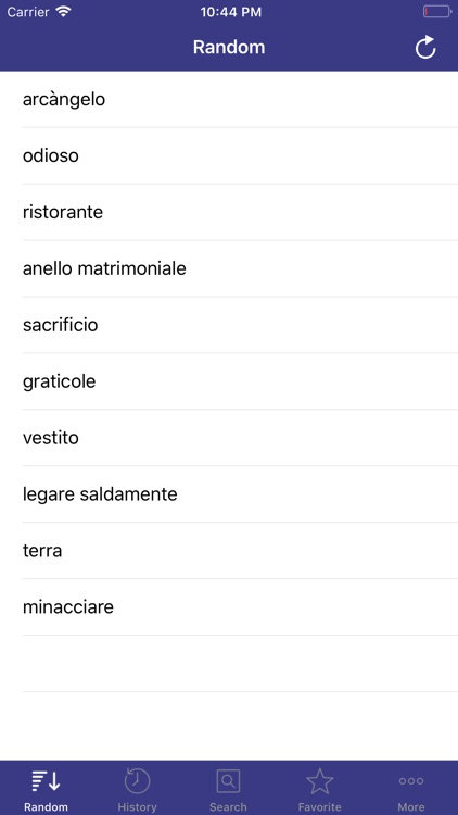 (Italian English Dictionary) screenshot-3