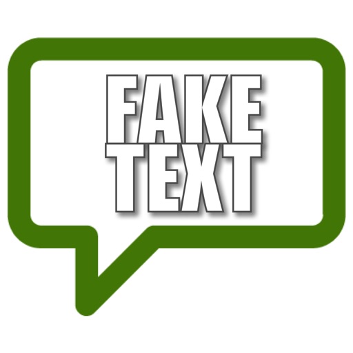 FakeText - A fake message app Icon