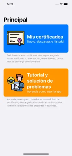 Imágen 1 iCert - Certificado digital iphone