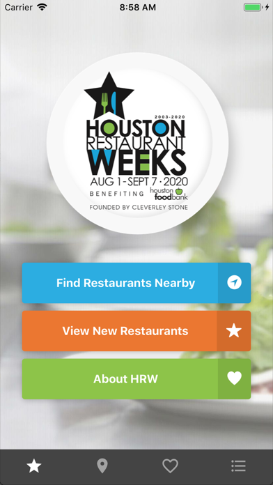 How to cancel & delete Houston Restaurant Weeks from iphone & ipad 1