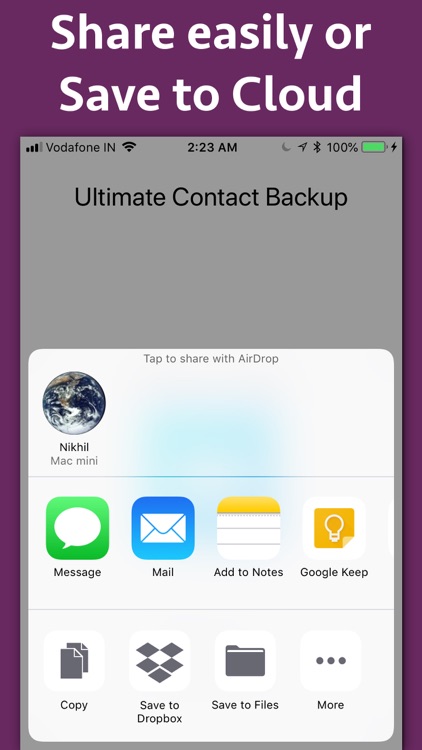 Ultimate Contact Backup