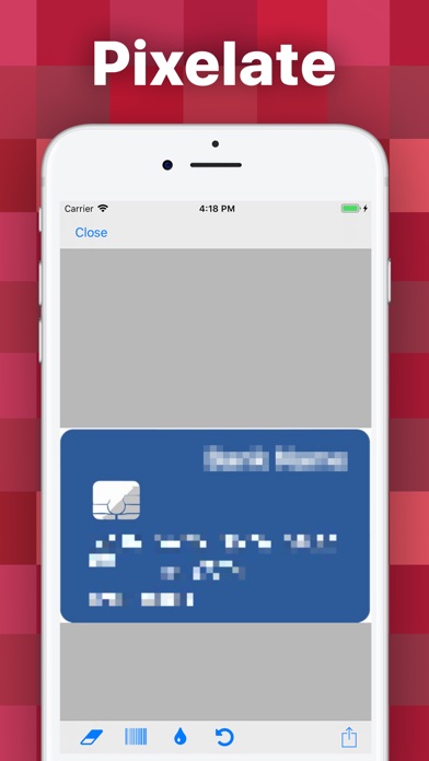 Photo Censor - Pixelate & Blur iPhone App