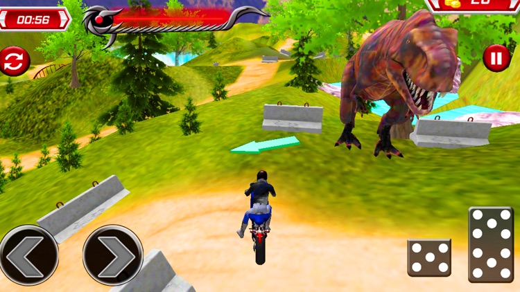Offroad Dino Escape Heavy Bike Racing Game - Android Gameplay
