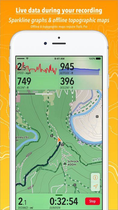 Trails · Outdoor GPS ... screenshot1