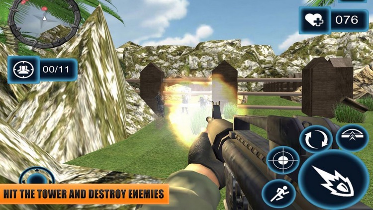 Jungle Army Combat - Shooter W