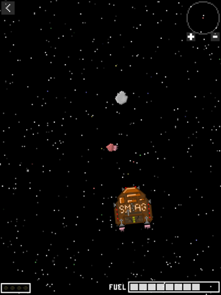 Asteroid Panner, game for IOS