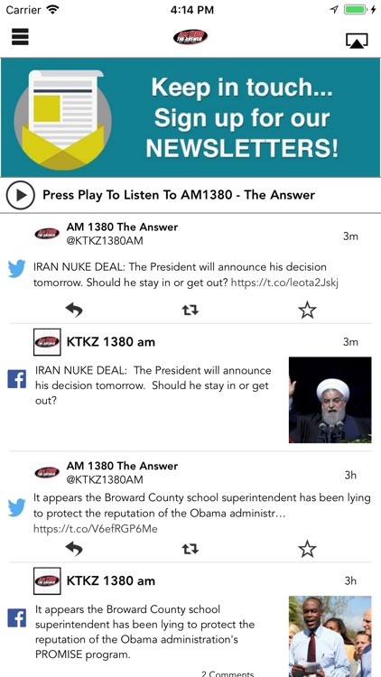 AM 1380 The Answer