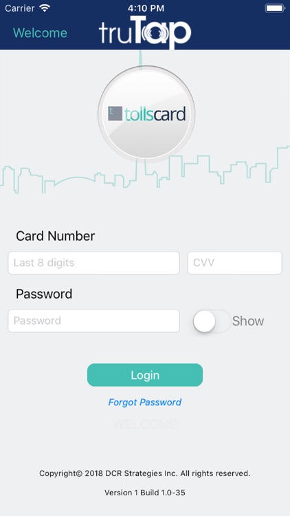 TollsCard truTap v2.0