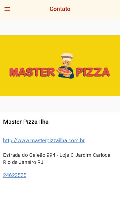 Master Pizza Ilha