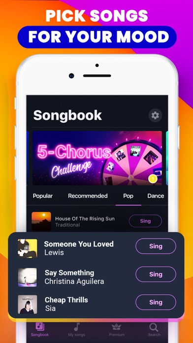 Karaoke Songs - Voice Singing screenshot 2