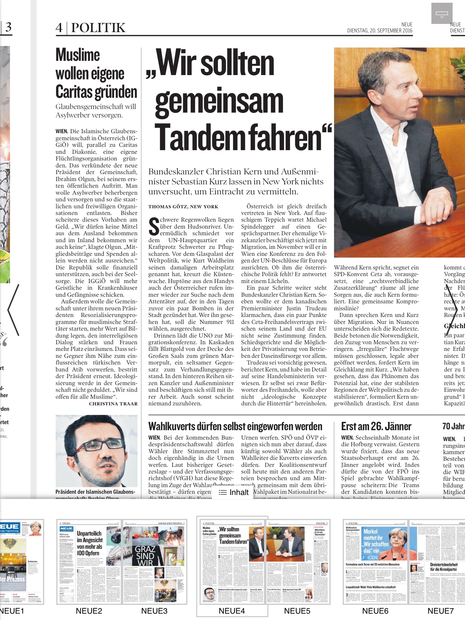 NEUE Vorarlberger Tageszeitung screenshot 4