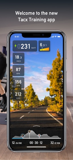 Tacx Training app screenshot