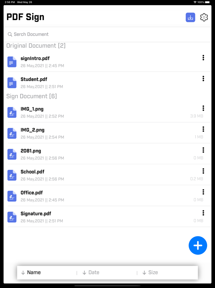 PDF Signature  PDF Scan,Sign