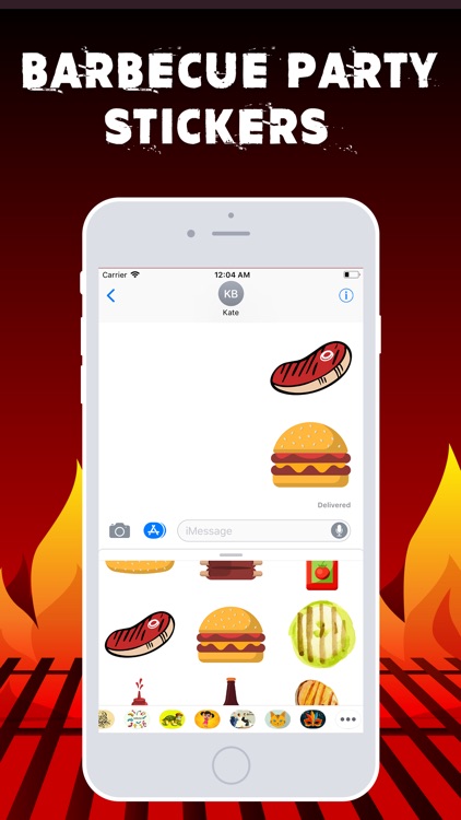 Barbecue Party Stickers screenshot-3