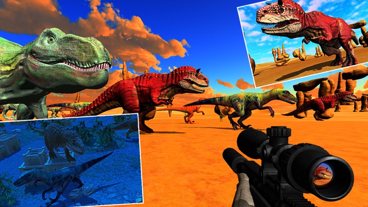 Desert Dinosaur Shooter Pro