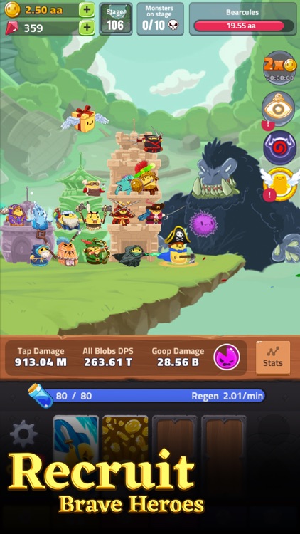 Hopeless Heroes: Tap Attack screenshot-4