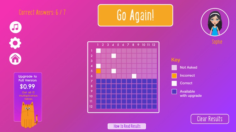 BrainyGirl Math Times Tables screenshot-3